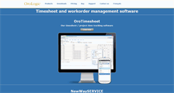 Desktop Screenshot of orologic.com